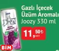 JOOZY GAZLI İÇECEK ÜZÜM AROMALI